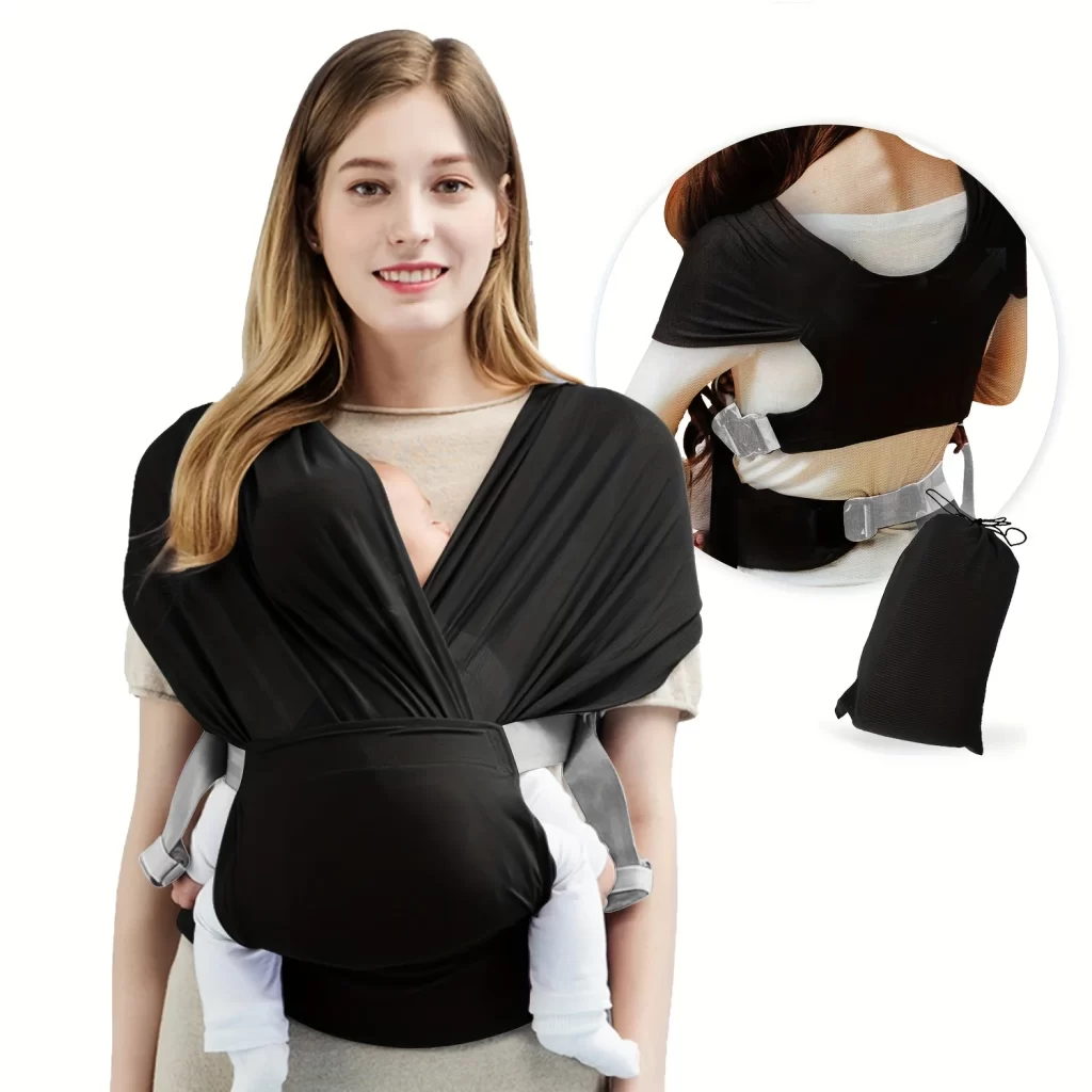 Premium Newborn Sling: Original Stretchy Baby Wrap Carrier for Infants - Perfect Comfort & Support