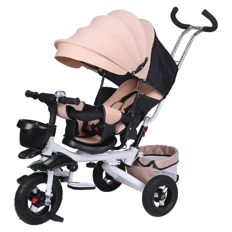 Premium Children's Tricycle Stroller: Baby Cart Bicycle for Kids - Triciclos Para Niños