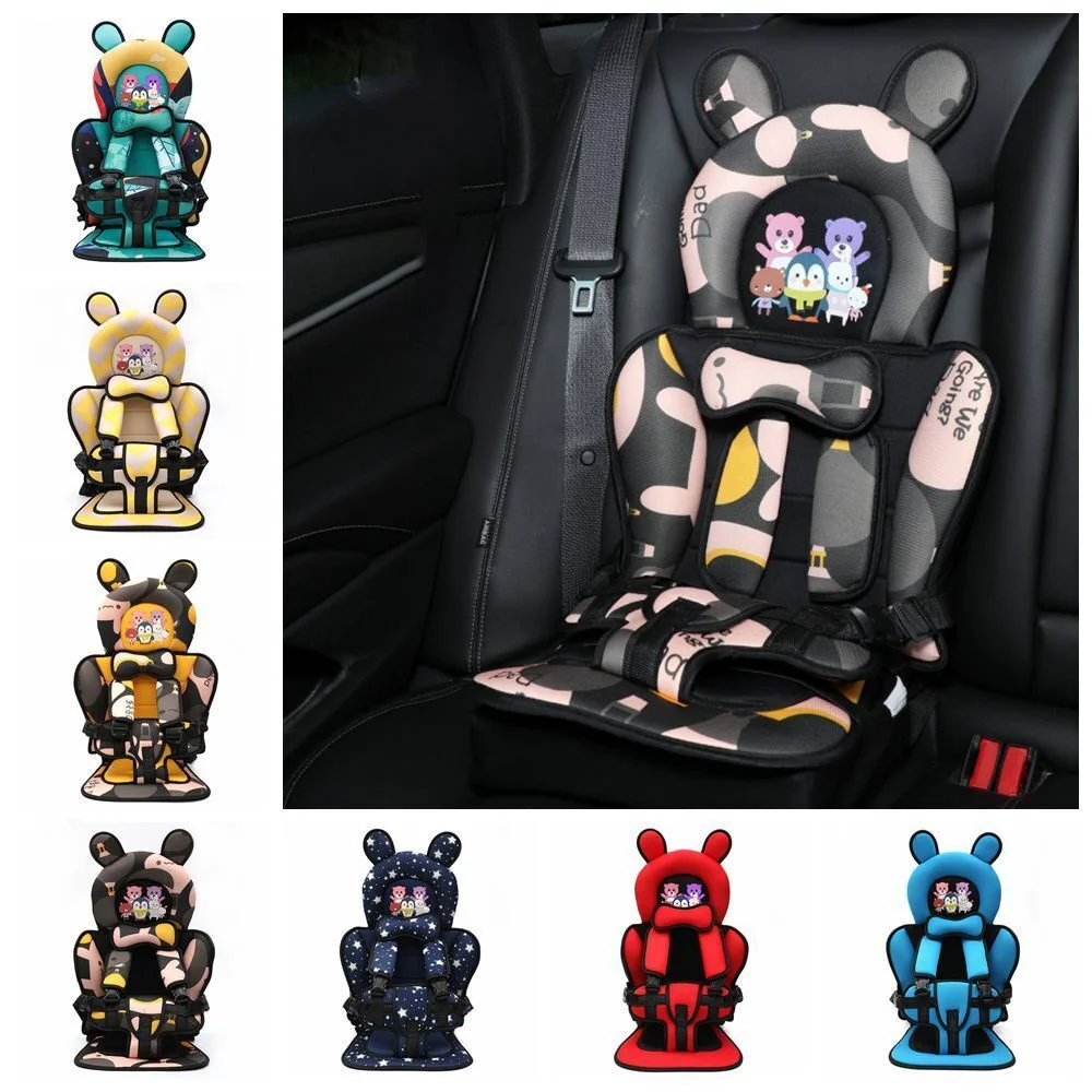 Universal Portable Baby Safety Seat: 0-12 Years Old Kids Car Cushion, Shopping Cart Mat & Child Seat - New Car Mattress Pad for Child Safety