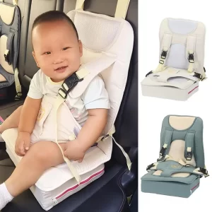 Adjustable Safety Car Seat Cushion Pad for Infants & Children (3-12 Years) - Essential Baby Car Seat Accessories