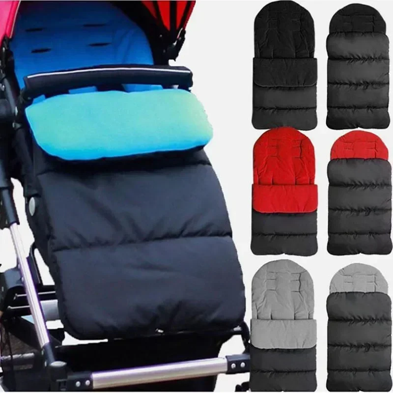 Warm Windproof Universal Stroller Sleeping Bag: Newborn Winter Footmuff Cover Blanket & Buggy Seat Cushion Accessories